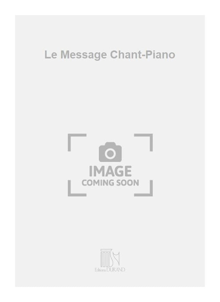 Le Message Chant-Piano